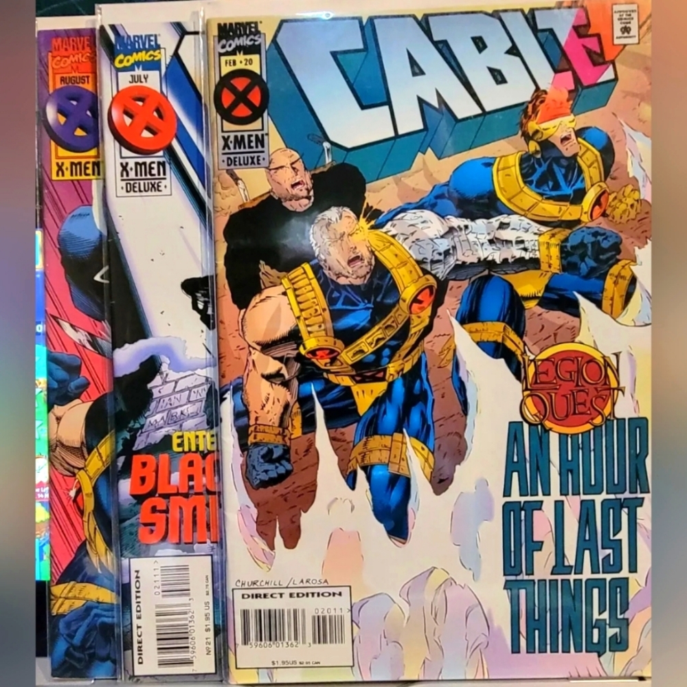 Cable  #20, #21 & #22 Vol 1 - 1996 Marvel
